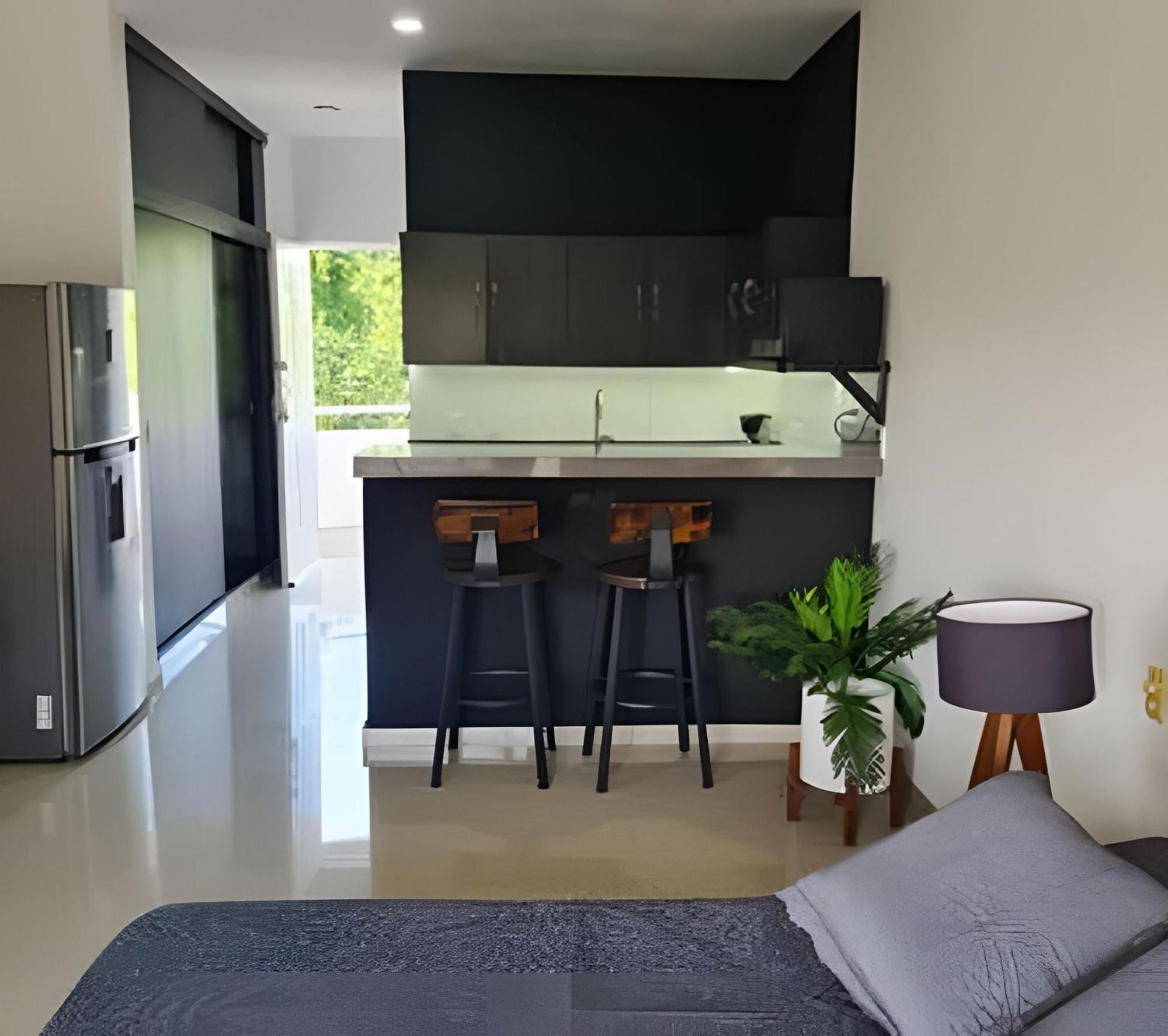Minimalist With Pool And Free Motor Scooter *